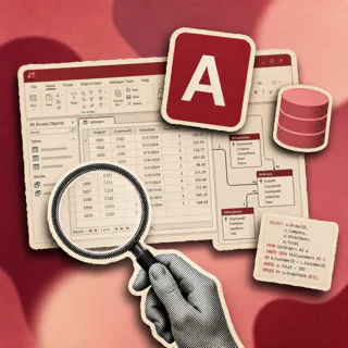 Bazy danych, Access i SQL – grafika modułu